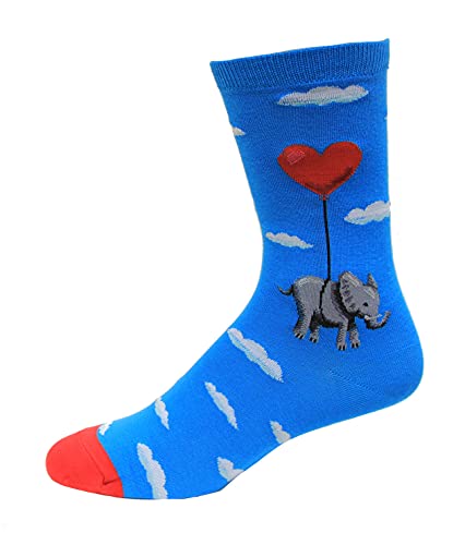 Chaussettes montantes femme motif éléphant Hot Sox pour vos journées cocooning