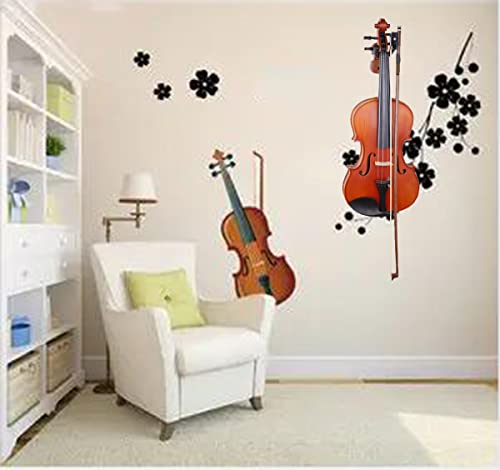 Support mural pour violon – En acajou – Avec crochet pour archet – Pour la maison et le studio - Les Beatles, Paul McCartney, John Lennon, RIngo Starr, George Harrison Support mural pour violon - En acajou - Avec crochet pour archet - Pour la maison et le studio – Image 6