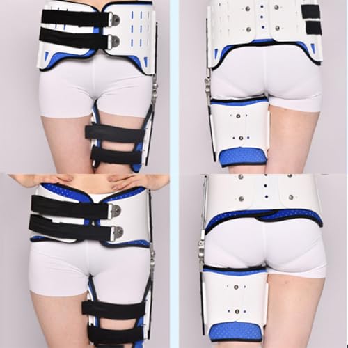 Faja de cadera ortesis ajustable para soporte y protección articular miniatura 5