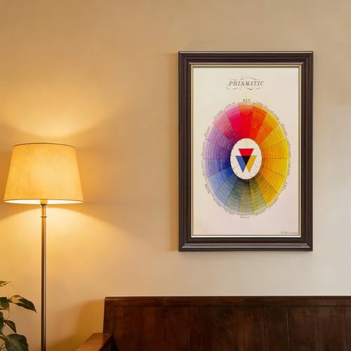 Affiche vintage roue chromatique 20x30cm | Cadeau idéal bureau - 4
