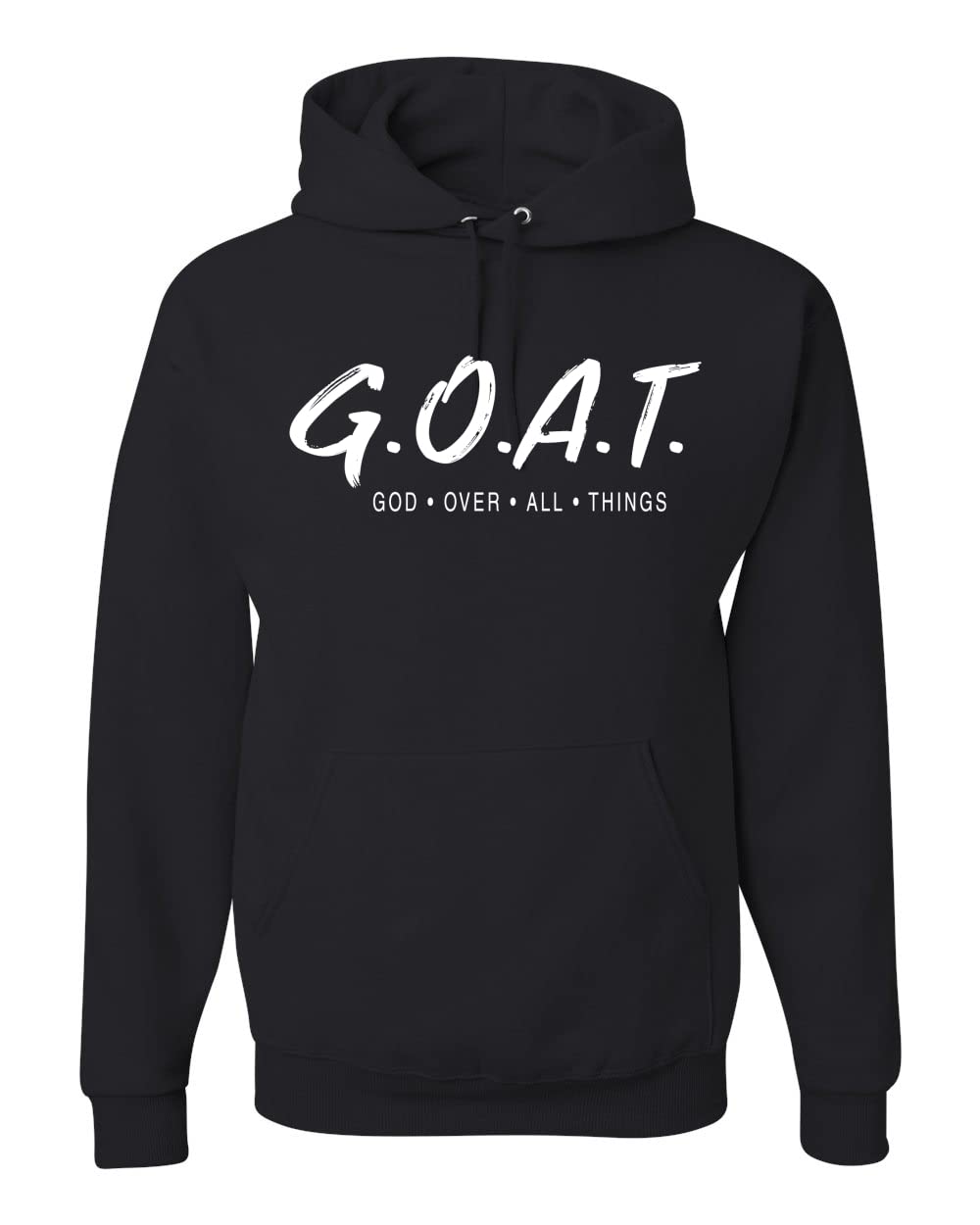 Wild BobbyGoat God Over All Things Inspirational/Christian Unisex Hoodie Sweatshirt