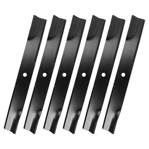 CLSR2U 438-0002-00 Lawn Mower Blades Compatible with 61 Spar-tan Mower Deck RT Pro SRT HD SRT XD Lawn Mower 6 Pack