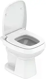 Celite Kit Bacia Convencional, Assento Polipropileno Soft Close e Complementos de Instalação City, Cor: Branco