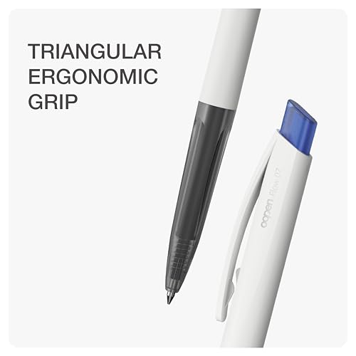 Bolígrafos Gel Flow 0.7mm Punta Media Tinta Negra Pack 12 miniatura 4