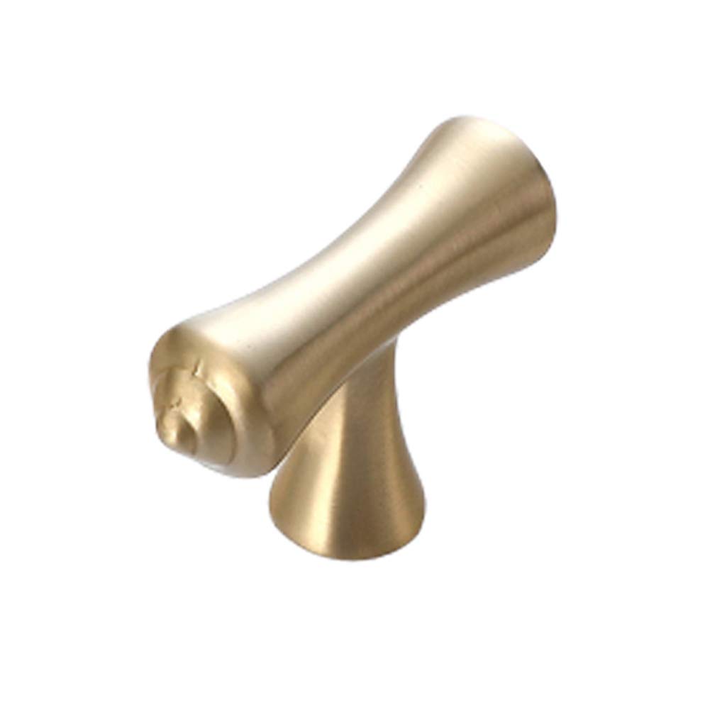 Voplivat Onecolor Kitchen Cupboard Handles, Solid Copper Bow Cabinet Knob Drawer Pull Multiple Sizes Single Hole 64-192Mm(Single Hole)