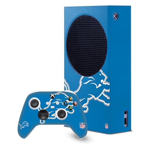 Skin Xbox Series S NFL Detroit Lions - Cadeau Idéal pour Supporter Console et Manette