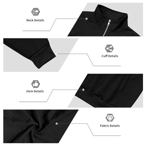 Men's This is The Turning Point Print American Flag Quarter Zip Pullover Turning Point Freedom Shirt4