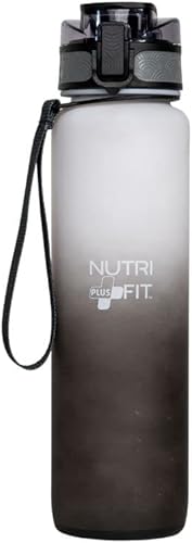 Miniatura 18 de Nutrifit Pink - Botella de agua motivacional motivacional (32 onzas) Rosa,Aqua,Azul y rosa,Transparente,Gris,Verde,Rosa Hot,Arco iris,Blanco y