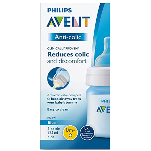 Mamadeira Anti-Colic Azul 330Ml, Philips Avent, Azul