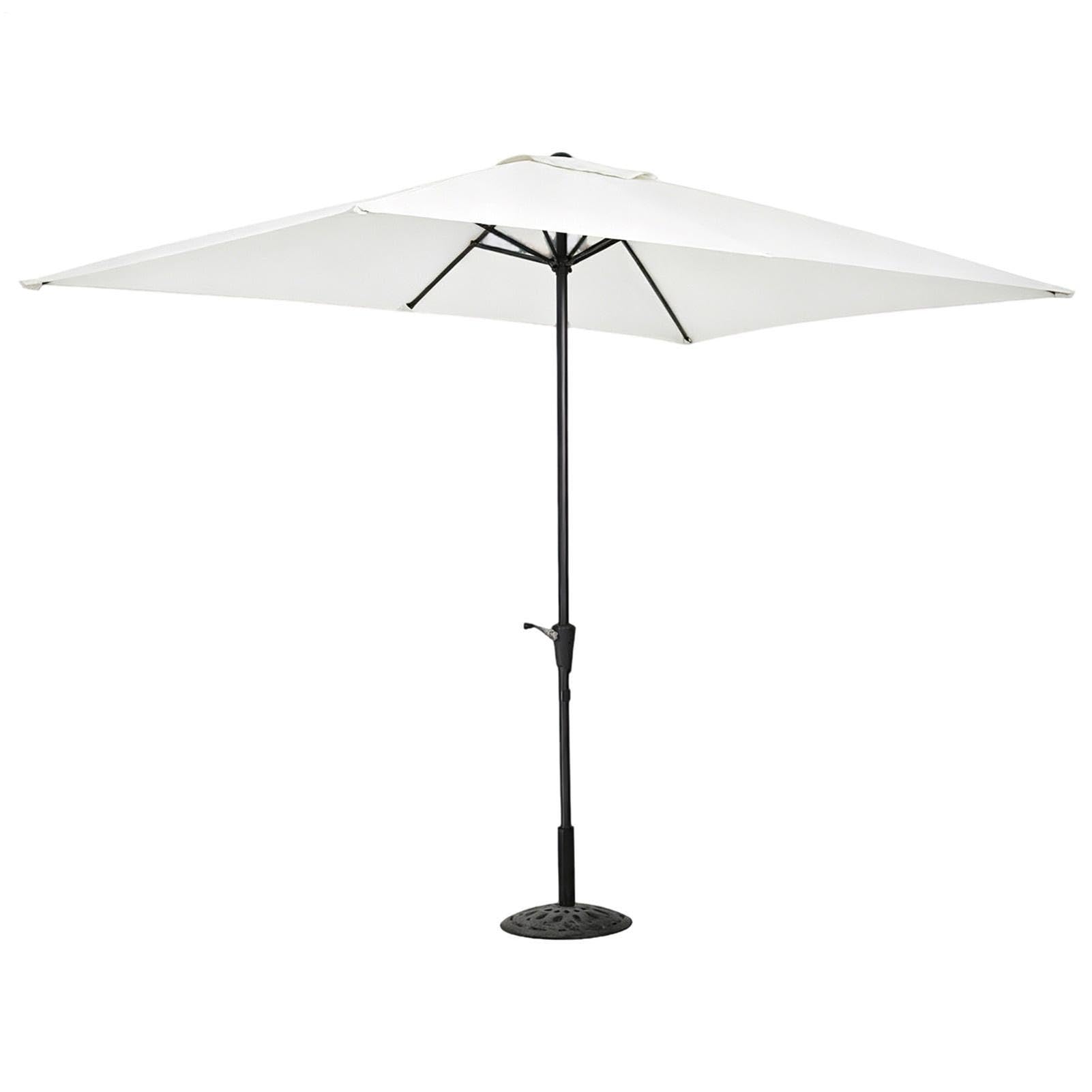 Ombrellone rettangolare per terrazza, 200 x 300 cm, resistente ai raggi UV, rettangolare | Copertura di ricambio per terrazza, ponte, mercato, baia, barbecue, parchi, picnic, cortile, estate, sport,