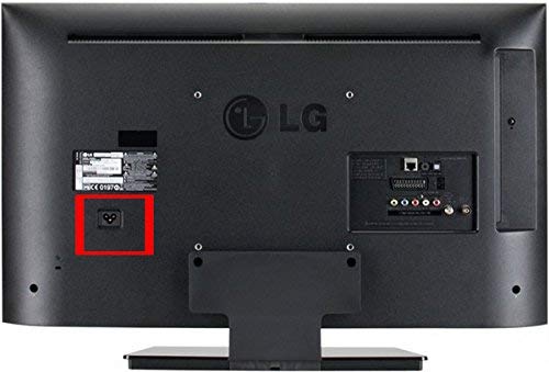 Imbaprice 10 Feet Long Ac Power Cord Cable (Nema 5-15P To Iec320C5) For Lg Tv (65Lb6190/55Lb5900/50Ln5750/47Ga6400/32Ln5310/32Ln5700) And More #TOP2