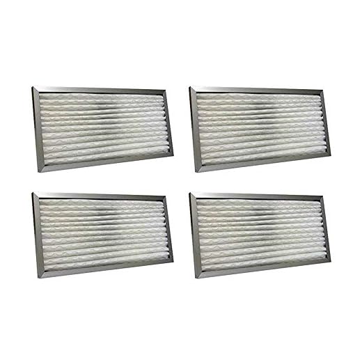 Jet Pleated Electrostatic Outer Air Replacement Filter for AFS-1000B (4 Pack)