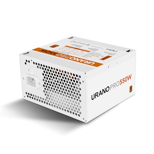 FUENTE ALIMENTACION 550W NOX URANO PRO PFC-ACTIVO 80+BRONZE 12CM ATX - miniatura 2