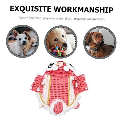 Disfraz tradicional festivo para perros SUPVOX de tamaño M miniatura 5