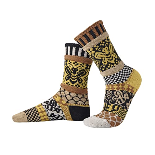 Solmate Socks - Mismatched Crew Socks for Women or Men