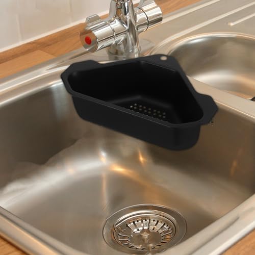 Colador Triangular de Acero Inoxidable para Fregadero miniatura 4