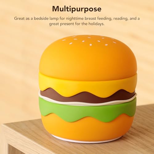 Lámpara de noche de silicona suave Garosa USB recargable miniatura 5