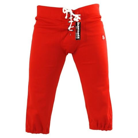 bernett FP-2 American Football Hose, Match, Farbe Rot (M) Cover