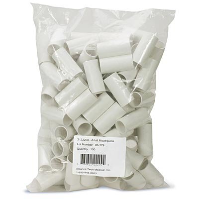 Mini-Wright Adult Disposable Mouthpieces - Bag Of 100 #TOP7