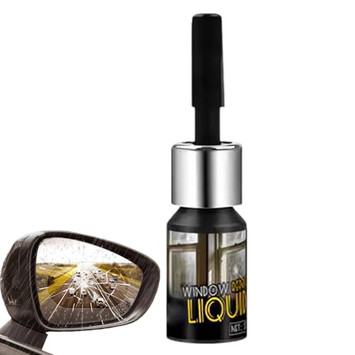 Glass Crack Repair Liquid   Quick Dry Invisible Bonder, Window Repair Solution | Automotive Windshield Mirror Restoration Compound Kit With Car Window Mirror Auto Jewelry Crafts Furniture Phon
