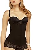 Vedette Renee Firm Compression Waist Cincher Corset 100 L Black