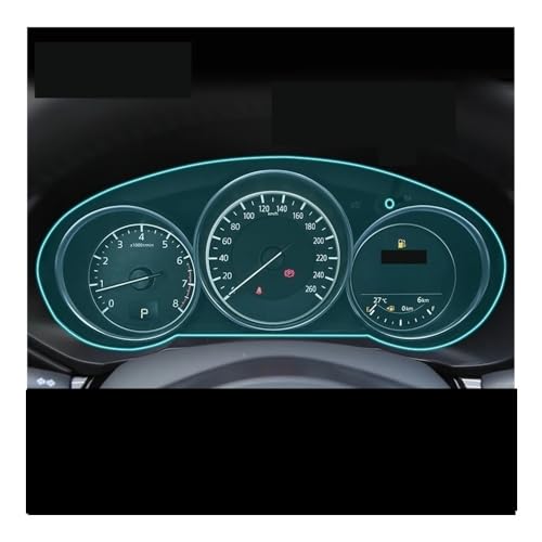 Film de protection d'écran pour tableau de bord CX-5 et CX-8 2017-2023