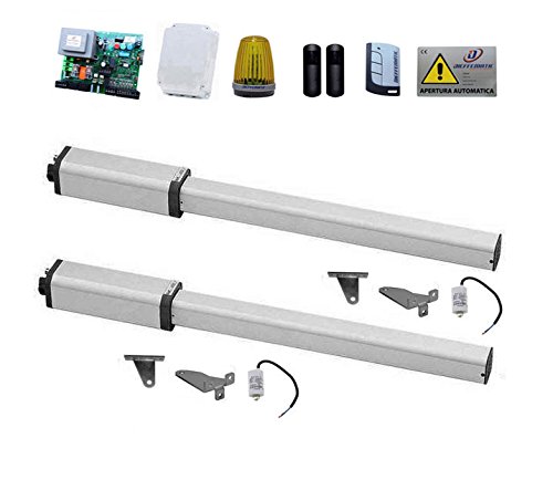 Kit completo per automazione cancello a due anta
