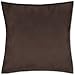 Bestlivings Alessia Housse de coussin 40 x 40 cm Marron foncé – Chocolat chaud sans rembourrage