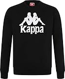 Sudadera con cuello redondo y puños, con logo grande y el nombre de la marca en el pecho.