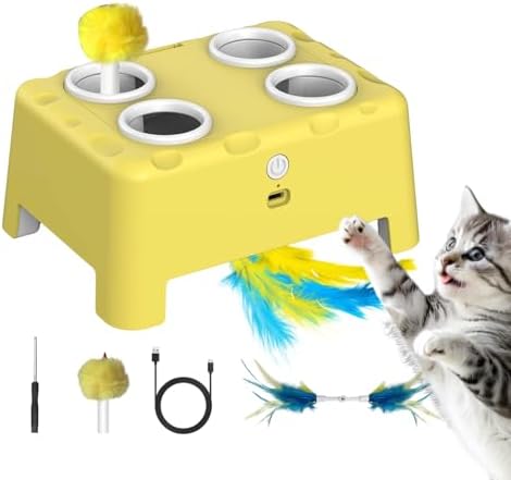 Juguete Interactivo Para Gatos Con Sonido Crujiente - Peluche En Forma De Capibara, Para Morder Y Jugar