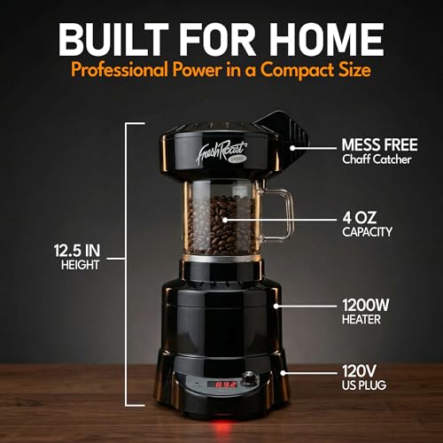 Professional coffee roaster machine