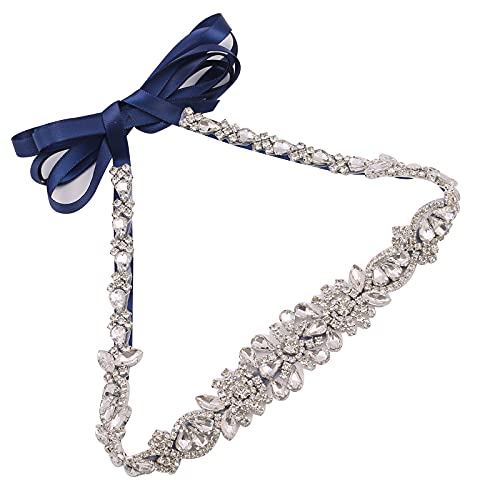 Crystal Wedding Belt for Bride,Bridal Belt Bridesmaid Sash Rhinestone Wedding Belt for Women Wedding Dresses Belt