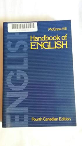 McGraw-Hill Handbook of English 0075489864 Book Cover