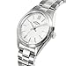 Imagen de Rotary Reloj de pulsera de acero inoxidable con esfera blanca para mujer