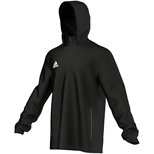 adidas Kids Boy Rain Jacket Waterproof Core 15 Hoodie Running Training