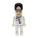 Aneew Pendrive 32GB Black Hair Man Doctor Surgeon Robot USB Flash Drive Memory Stick U Disk