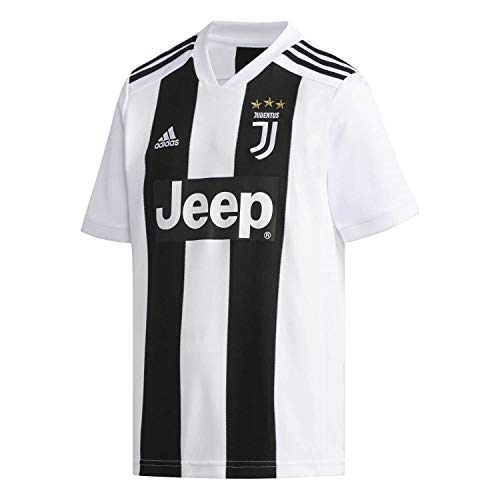 adidas Jungen Kurzarm Trikot Juve Home, Black/White, 176, CF3496 – Ansicht 1