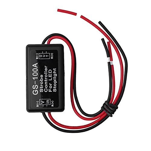 Controlador estroboscópico de flash de coche y módulo intermitente 12V 3