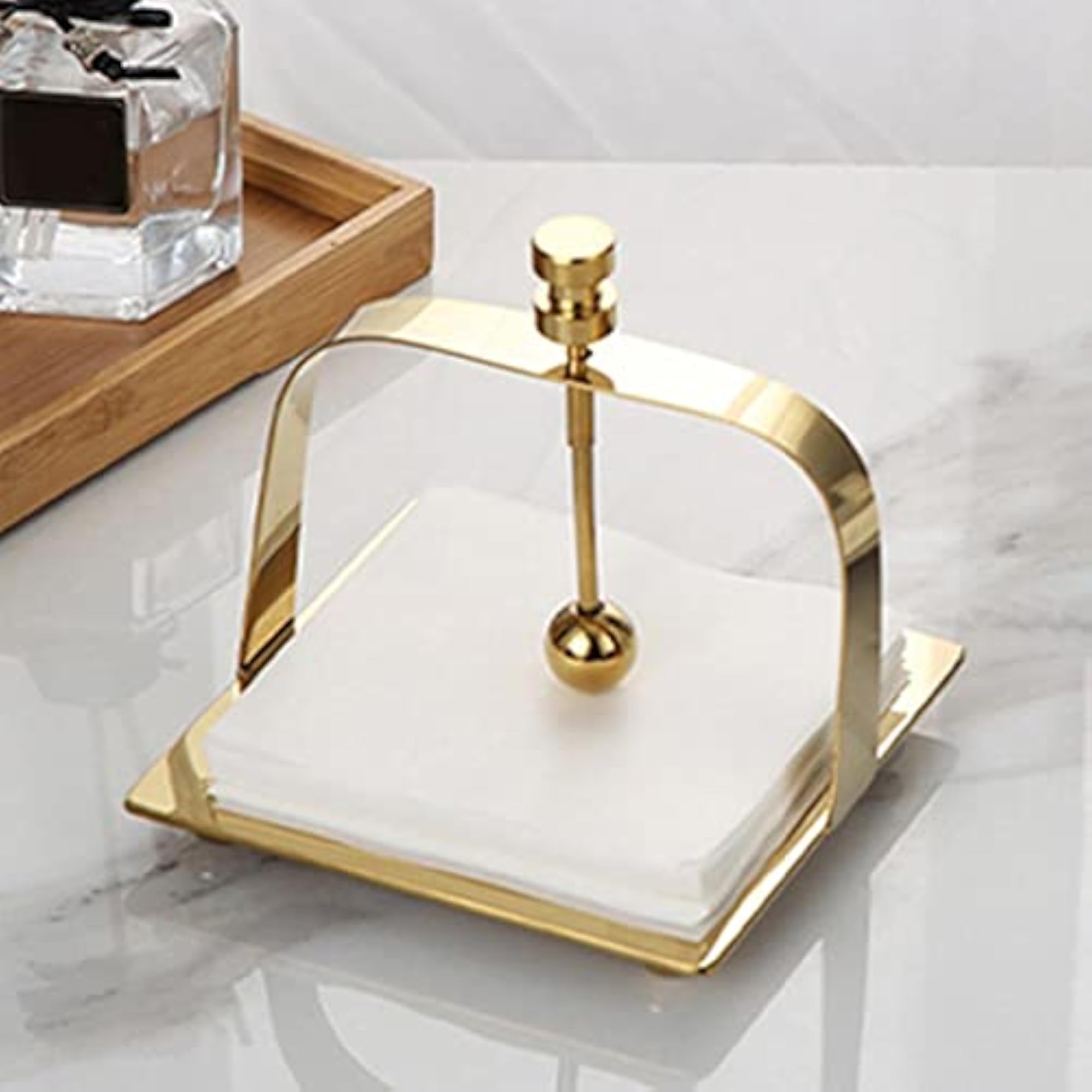 Stainless Steel Napkin Holder Table Organizer for Restaurants
