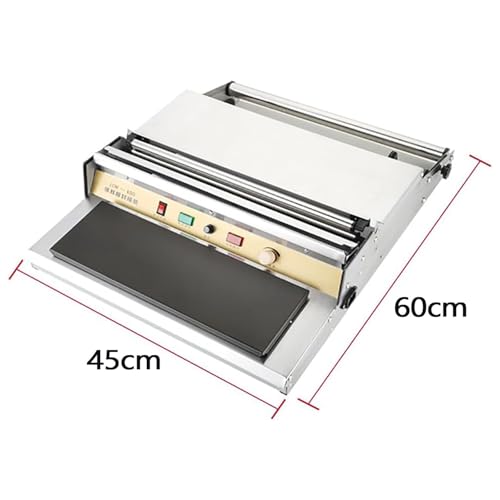Machine d'emballage sous Film étirable Manuel Haute température, 300 W, 450 mm (18 Pouces)