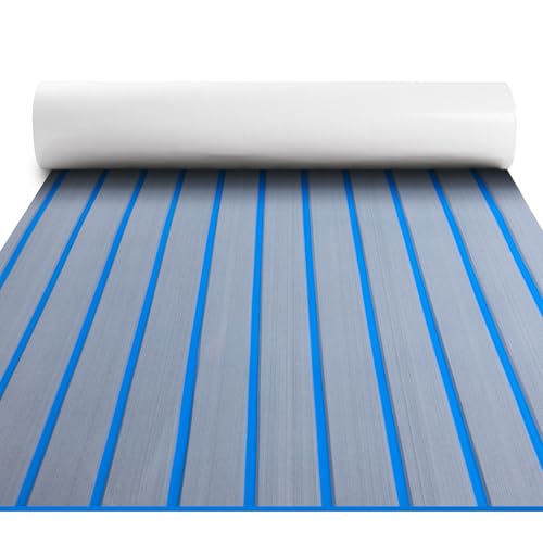 Fullfire EVA Foam Boat Decking Grey/Blue 94"x16