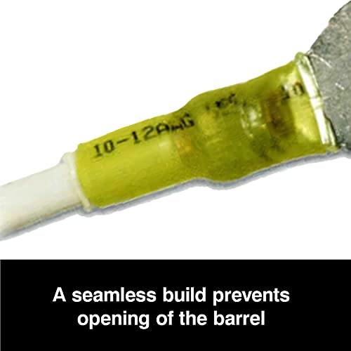 Master Appliance 10600 Industrial Quality Proseal Heat Shrink Butt Connectors, Ring Terminals, Spade Terminals, Insulated Coupler Assortment Kit, Waterproof Electrical Marine Automotive Terminals, 135-Pieces, Assembled In The Usa #TOP4