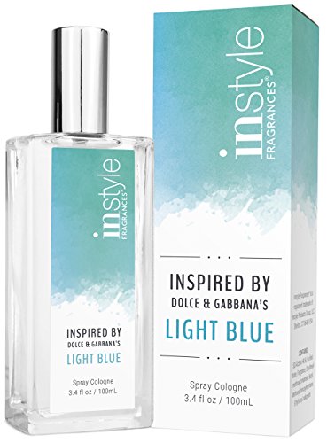 InStyle Fragrances, Inspired by D&G’s Ligh.t Blue, Women’s Eau de Toilette, Clean, Vegan,...