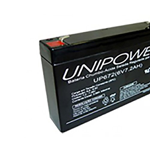Unipower Bateria 6V 7.2AH UP672 F187 Nao Autom.