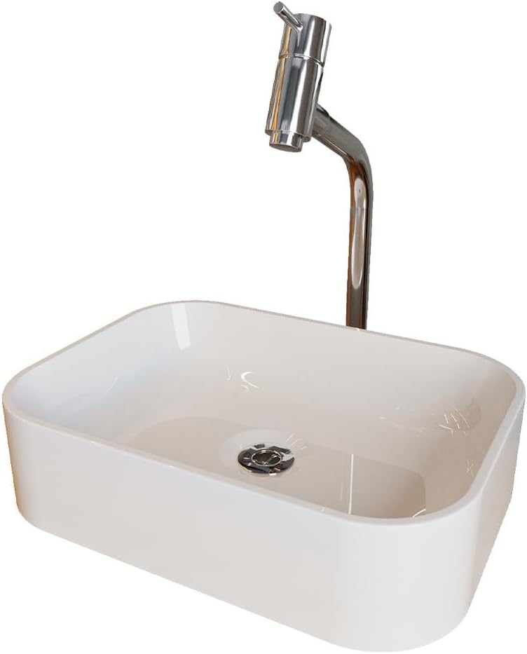 Cuba Pia Banheiro Oxford Torneira Dl08 Valvula Abs Branco Br... - imagem principal do produto