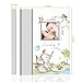 Holoary First 5 Years Baby Memory Book - 76 Colourful Illustrated Keepsake Journal Pages Record Book Album for Newborn Baby Boy or Girl, Woodland Animals Design(Elephant)