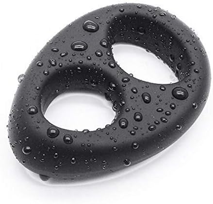 New Men's Soft Rubber delay Lock Ring