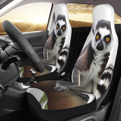 Housse de siège avant de voiture universelle housse de coussin auto de luxe x2