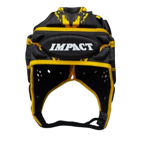 インパクト ラグビーヘッドキャップ スプラッターIMPACT V2 SizeM IMPACT V2 Premium Vented SPLATTER BLACK/PROTEA BLUE