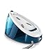 Philips FastCare Compact Steam generator iron - blue/white GC6733/20 FastCare Compact Steam generator iron - blue/white GC6733/20, 2400 W, 5.2 bar, 1.3 L, 230 g/min, 110 g/min, Ceramic